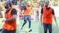 Ranbir Kapoor seen putting his best foot forward in football