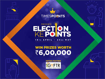 TimesPoints: Earn, Redeem and win every day with #ElectionKePoints