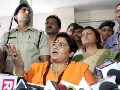 FIR against Sadhvi Pragya following her remarks that she helped raze Babri Masjid