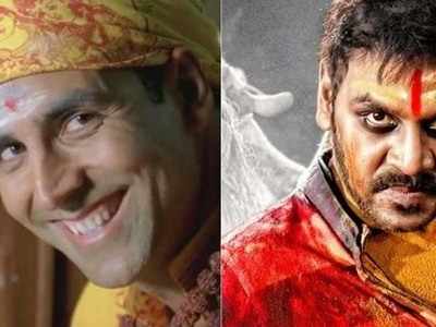 Akshay Kumar starts shooting for the Hindi remake of 'Kanchana', team spotted shooting a spooky song?