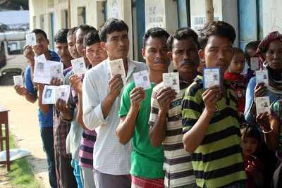 13.17 per cent polling recorded in Tripura till 9 am