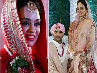 Ssharad Malhotra's bride Ripci Bhatia gets emotional at her bidaai; watch unseen wedding videos