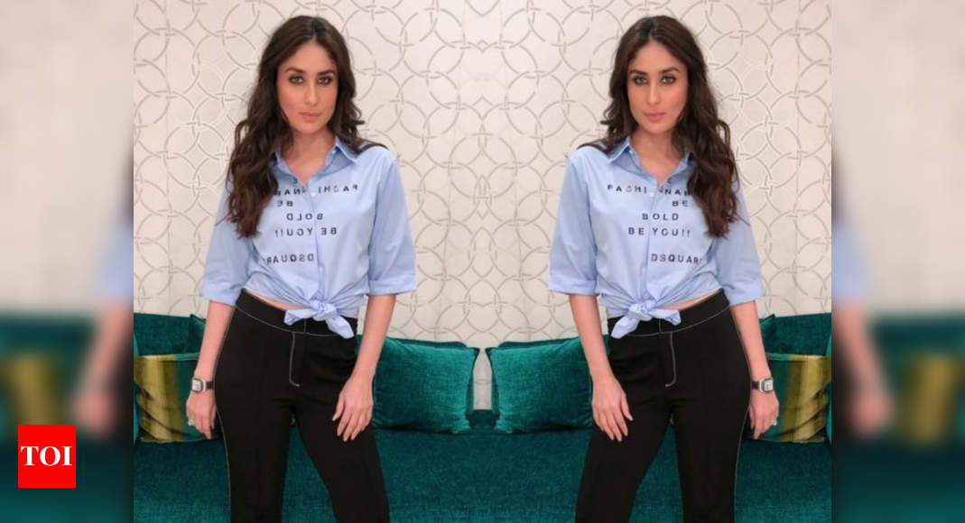 Kareena Kapoor shows how to make your jeans look hot - Times of India