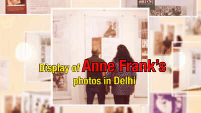Display of Anne Frank's photos in Delhi