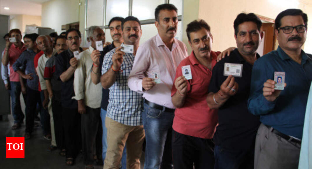Moderate turnout continues, 66% vote in largest phase of Lok Sabha polls Moderate turnout continues, 66% vote in largest phase of Lok Sabha polls