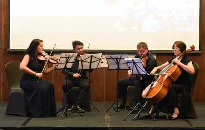 Western music concert at the capital city