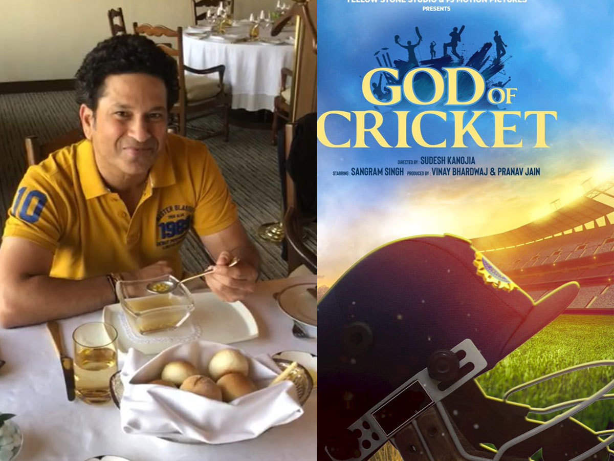 Sachin Tendulkar To Have A Cameo In His Biopic God Of Cricket Hindi Movie News Times Of India