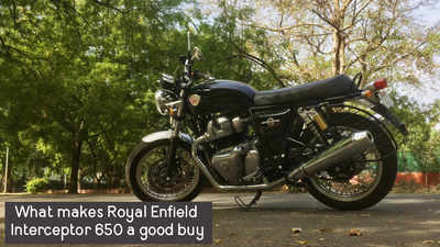 What makes Royal Enfield Interceptor 650 a good buy