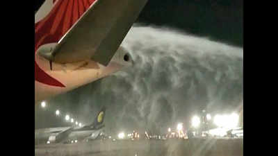 Delhi: AI Boeing engine shuts down, fumes noticed