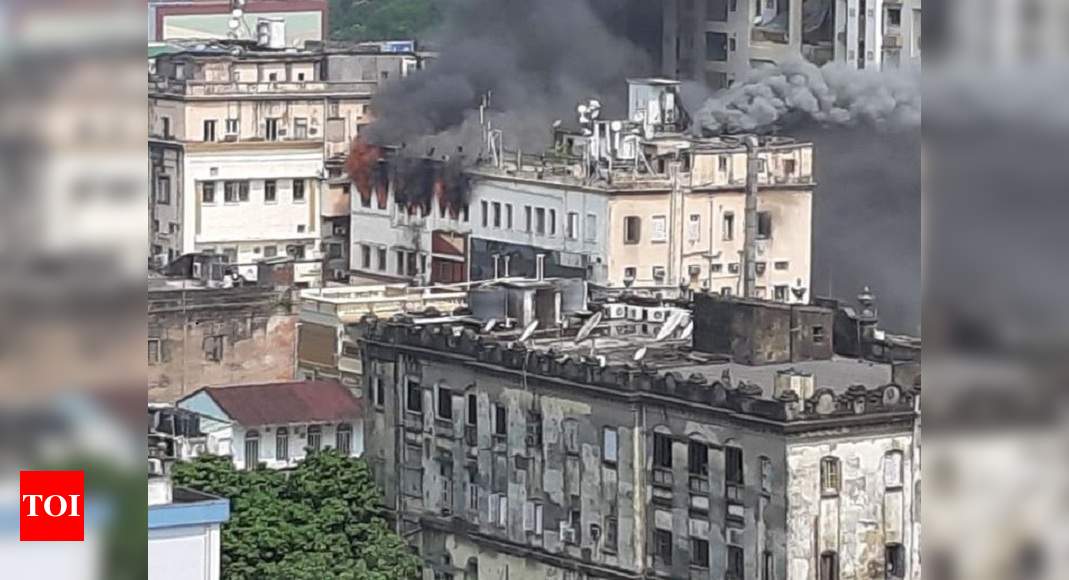 Kolkata Fire Fire breaks out at Kolkata building, no casualties