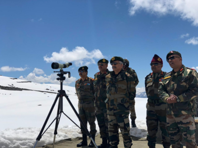 Eastern Army commander visits forward areas along LAC in Arunachal