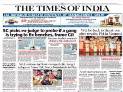 TOI rapidly across India: IRS - Times of India