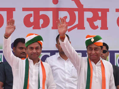 Chhindwara: Father-son take 'historic' poll plunge to keep Kamal Nath turf intact