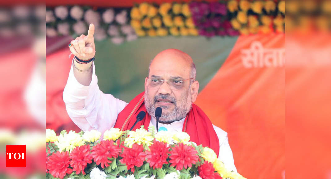 PM Modi has proved he is a man with 56-inch chest: Amit Shah - Times of ...