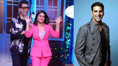 Karan Johar reveals Kajol had a huge crush on ‘Khiladi’ Akshay Kumar