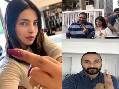 Vote Kar Mumbai: Priyanka Chopra to Shankar Mahadevan, B-town celebs who cast their vote