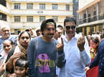 Bollywood celebrities voting pictures