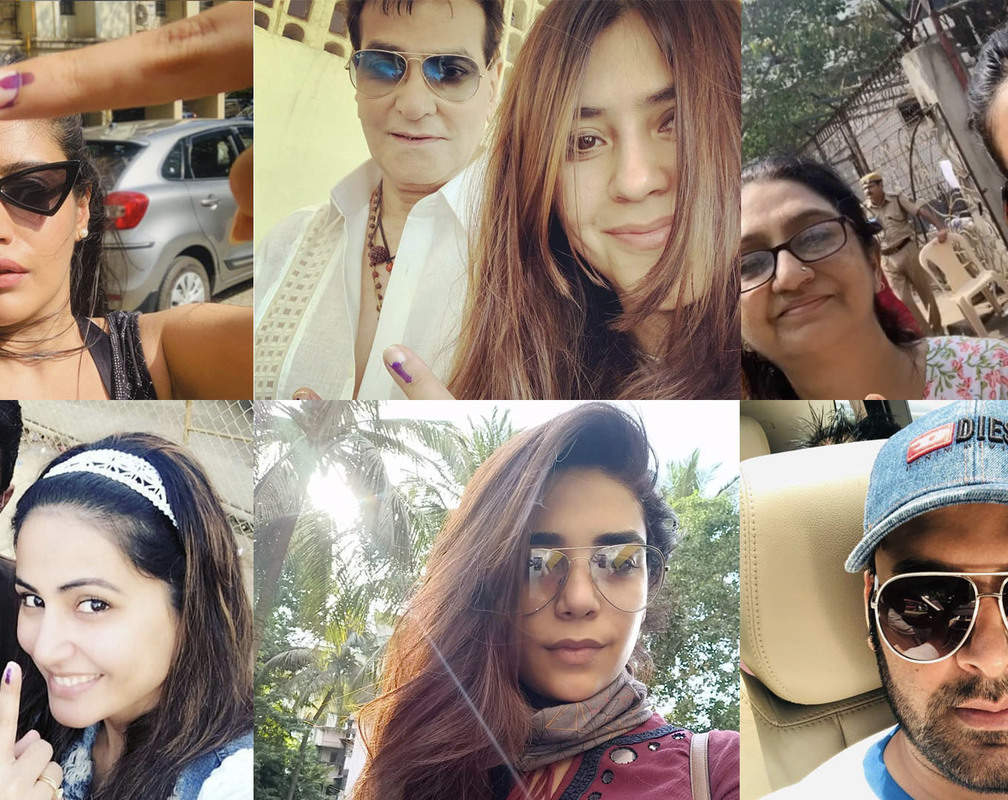 
Lok Sabha Elections 2019: TV celebs step out to cast their votes
