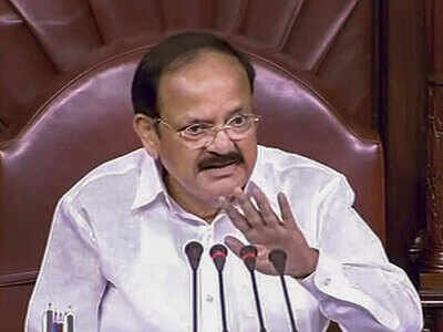 My heart bleeds when House does not function: Rajya Sabha chairman Naidu