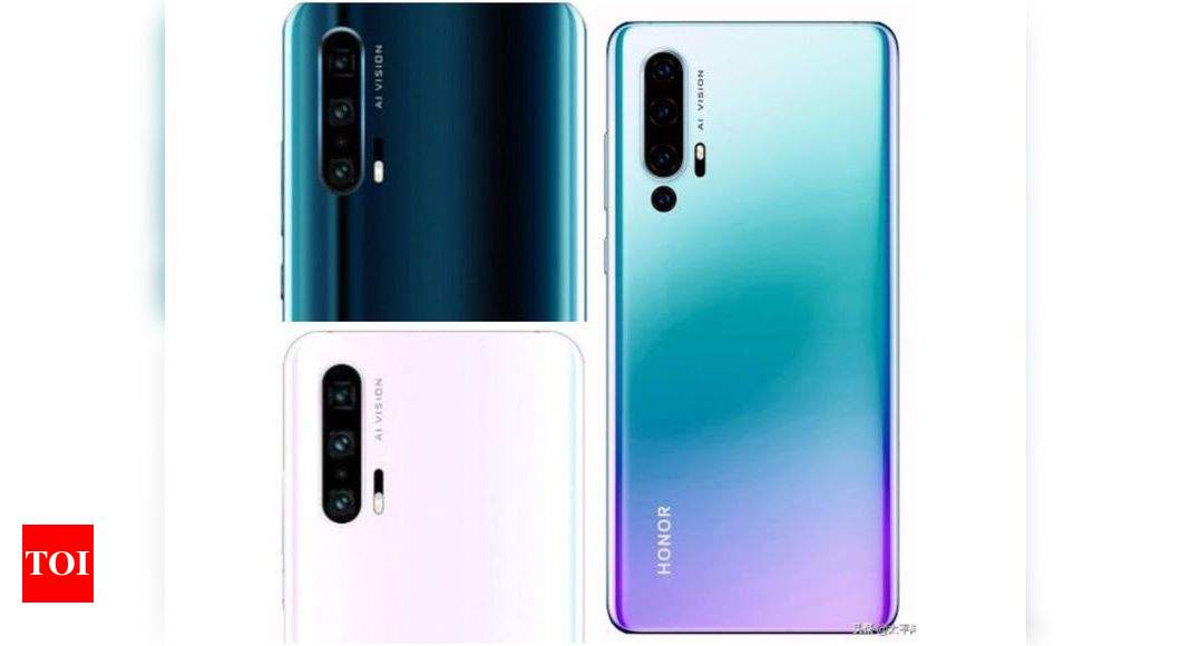 Honor 20 Pro's three new colour variants leaked online, reveal camera ...