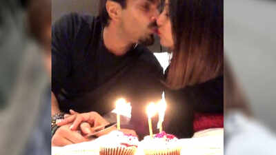 Bipasha Basu and hubby Karan Singh Grover seal it with a dreamy kiss in London on wedding anniversary