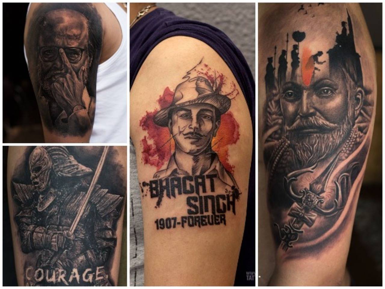 Chhatrapati Shivaji Maharaj Tattoo by  Akash Chandani 4 hours of work  comments appreciated  Skin Machine Tatt  Shivaji maharaj tattoo Tattoo  studio Tattoos