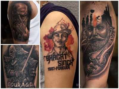 AFH Veer Shivaji Waterproof Temporary Body Tattoo Stickers for Men and  Women  Amazonin Beauty