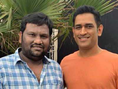 Director Rajesh M Selva had a fan moment with Dhoni