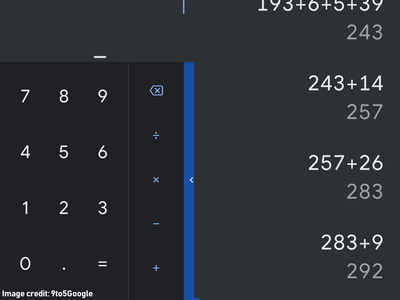 Android Calculator Dark Theme Another Important Google App Gets