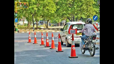 Free left lanes marked at 5 spots in Chandigarh