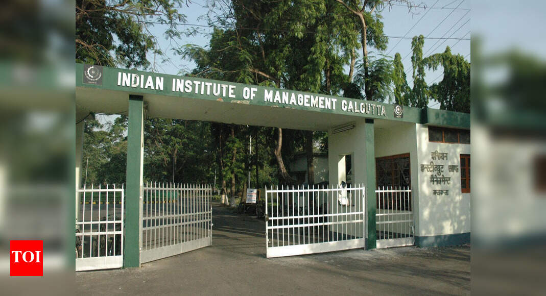 IIMCalcutta hikes seats to start EWS quota Kolkata News Times of India