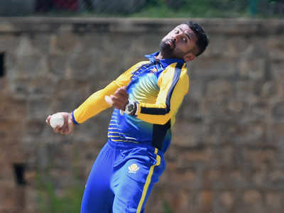 Player of the Day: Shreyas Gopal takes hat-trick in rain-hit game