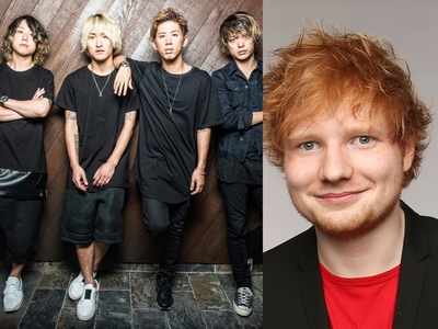 Ed Sheeran and Japanese rockers One Ok Rock hit studio