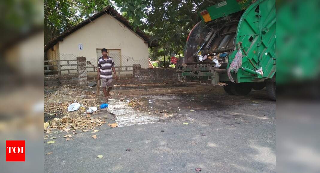 Smelly Garbage Shifting Times of India