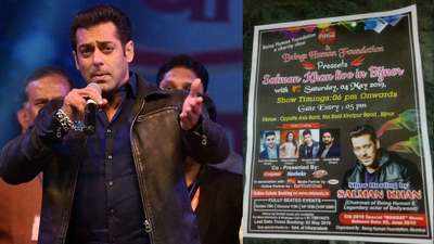 Salman Khan issues statement, rubbishes hosting charity event in UP’s Bijnor