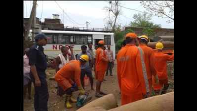 Srikakulam district in Andhra escapes Cyclone Fani fury