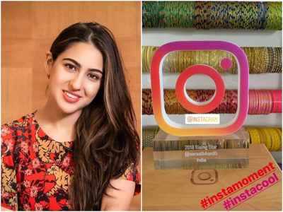 Sara Ali Khan wins Instagrammer of the year 2019; shares #instamoment with fans