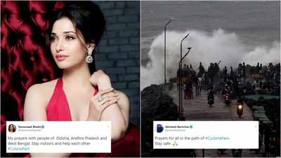 Cyclone Fani: Bollwyood celebrities pray for the safety of people