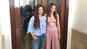 Rakul Preet Singh, Tabu pose for shutterbugs