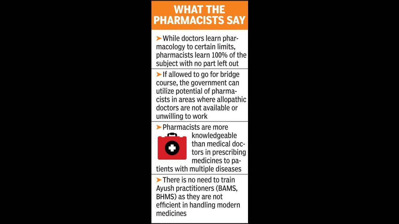 Pharmacists want bridge course to serve at HWCs Nagpur News