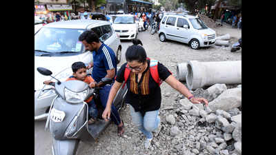 FC Road still in a mess as no end in sight for ‘smart’ work