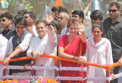 Lok Sabha polls: Through her audio message, Priyanka Gandhi urges people of Amethi to vote for Rahul