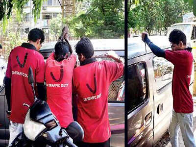 Watch Where You Park Towing Agents Use Brute Force To Pry Open