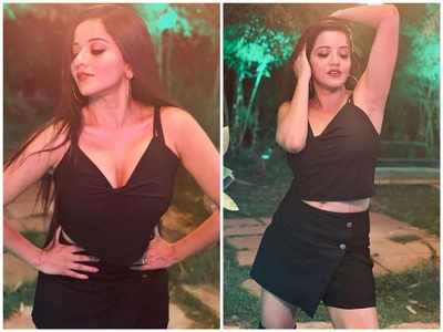 Bhojpuri star Monalisa bewitches in black in her latest photoshoot