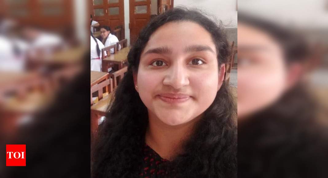 Divjot Kaur Jaggi a topper from Ambala Cantonment - Times of India