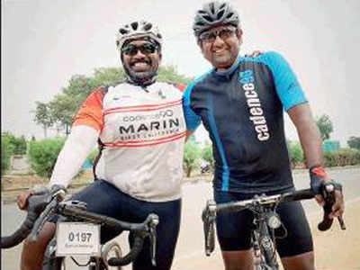 Cyclist duo hits a century in 100km rides Bengaluru News Times