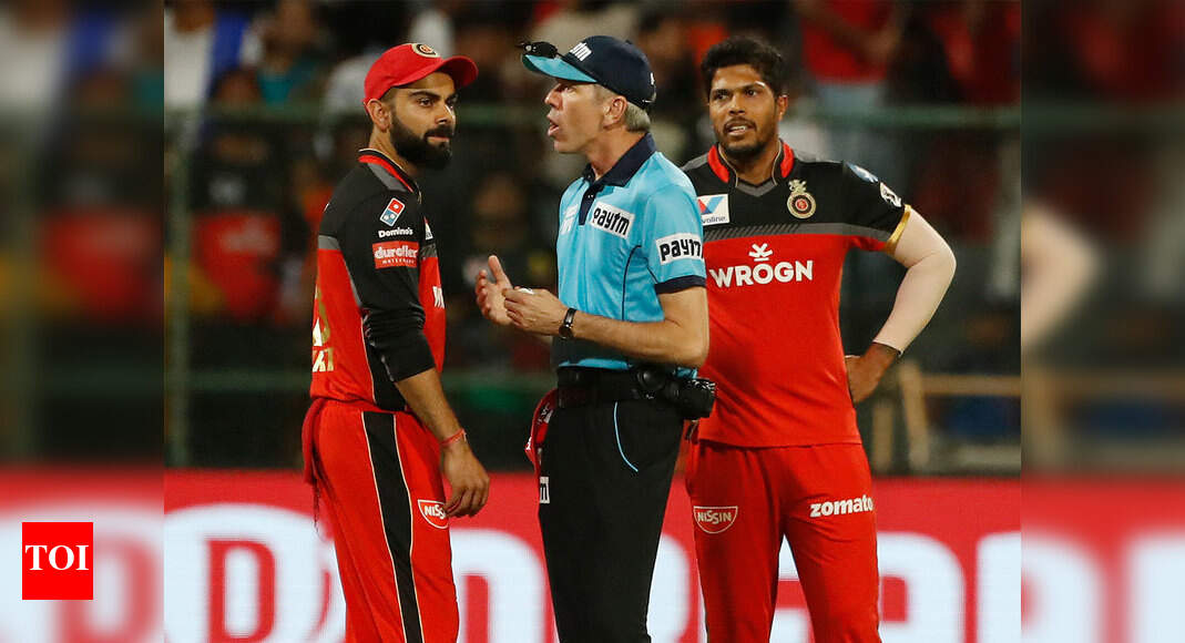 After spat with Virat Kohli, umpire Nigel Llong damages door | Cricket ...