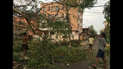 Cyclone Fani turns swachh capital into waste land
