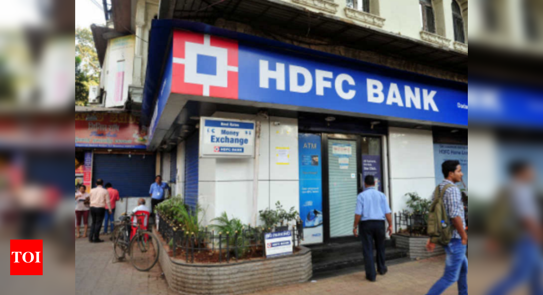 Hdfc Bank To Consider Stock Split Later This Month Times Of India 5218