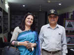 Saima Khan and Col Khan Mahmood